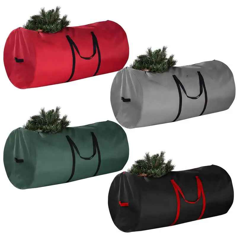 

Artificial Christmas Tree Storage Bag Christmas Tree Bag Oxford Cloth Foldable Xmas Decoration Wreath Storage Bag For Storage