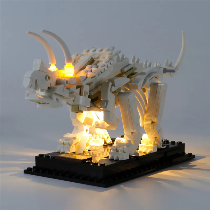 

DIY USB Powered LED Light Kit for Lego 21320 Dinosaur Fossils Building Blocks Set (NOT Include Model) Bricks Toys for Children