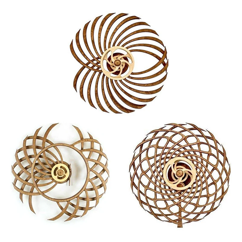 

Retro 3D Handmade Wooden Windmill Reversal Statue Rotating Sculpture For Garden