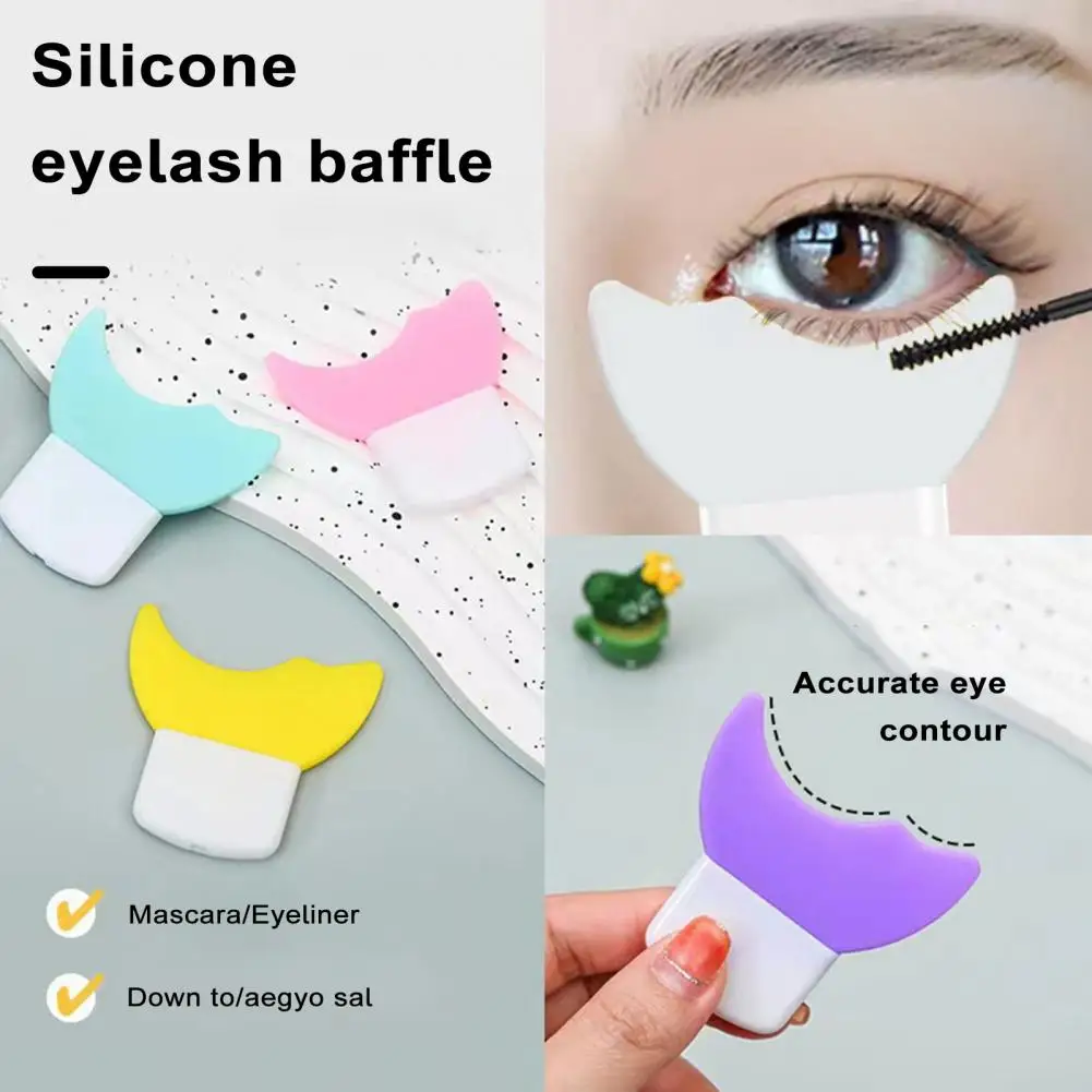 1 шт. многоразовая косметика для глаз силиконовая подводка трафареты бровей крем