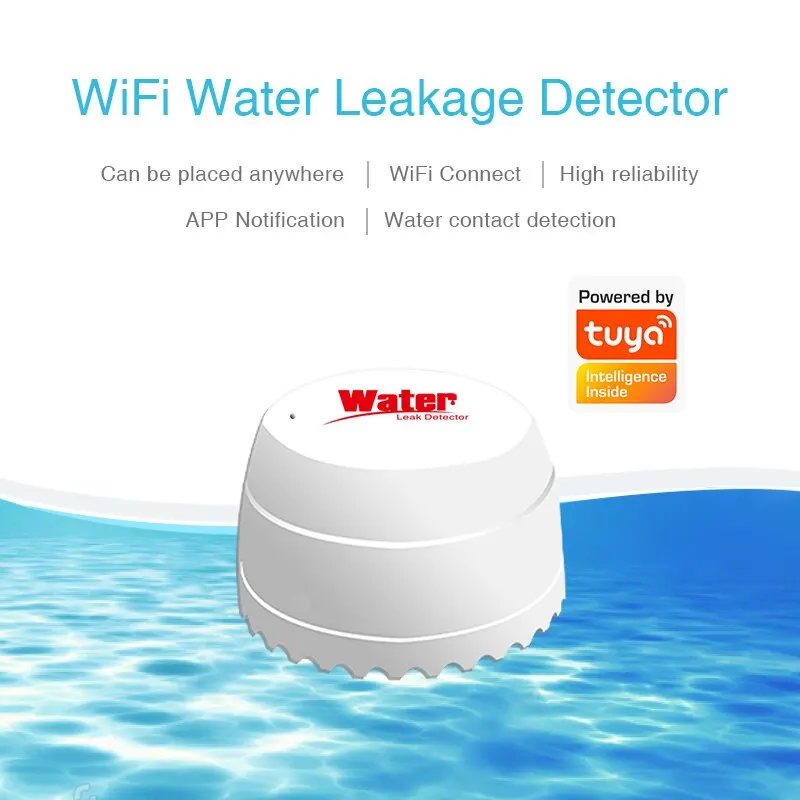 

Датчик утечки воды, Wi-Fi, TY015