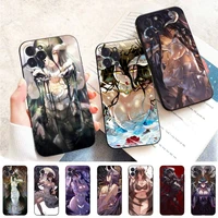 yndfcnb albedo overlord phone case for iphone 14 11 12 13 mini pro max 8 7 6 6s plus x se 2020 xr xs funda case
