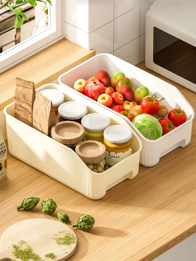 Кухонная коробка для хранения ящик холодильника органайзер настольные