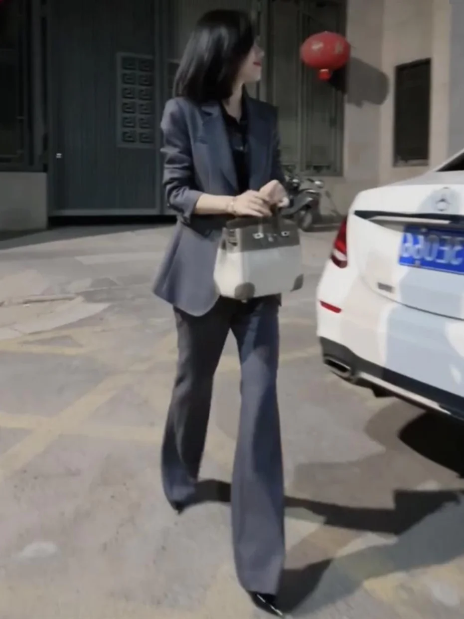 Весна 2024 Интернет-праздник новый модный профессиональный костюм женский