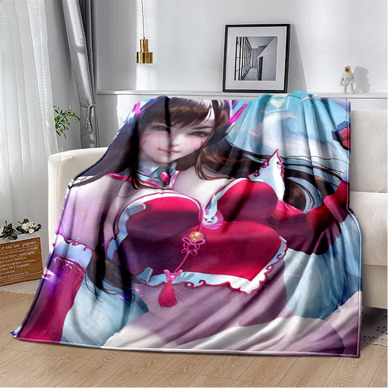 Мягкое плюшевое покрывало для дивана, кровати, мультяшное одеяло для пикника, современное фланелевое одеяло, покрывало, покрывало, Bettdecke Geschenk LOL Game KDA