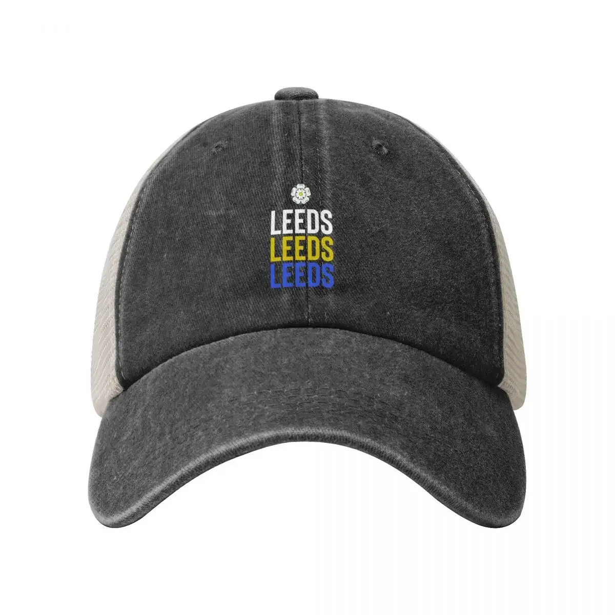 Бейсбольная кепка Leeds Рыболовная черная Snapback шляпа в стиле вестерн шляпы от