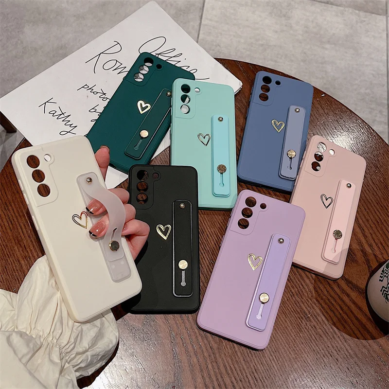 

Чехол-держатель для телефона Galaxy S22 Plus S21 FE, чехол с любовным сердцем для Samsung A73, 53, 13, 33, 52S, 72, 32, 55, 42, 21S, 51, 71, 50, 10, 20, 30S, M31