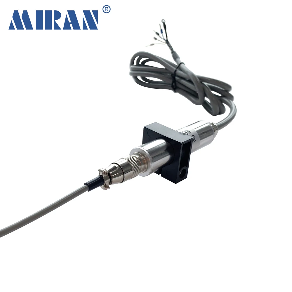 "MIRAN LVDT8 420mA Signal Output Rebound LVDT Displacement Transducer