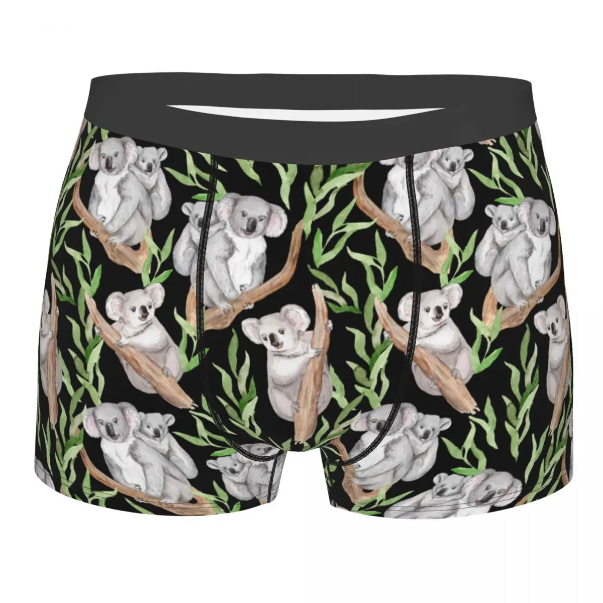 

Мужские трусы-боксеры Koalas, мягкое нижнее белье, мужские сексуальные шорты