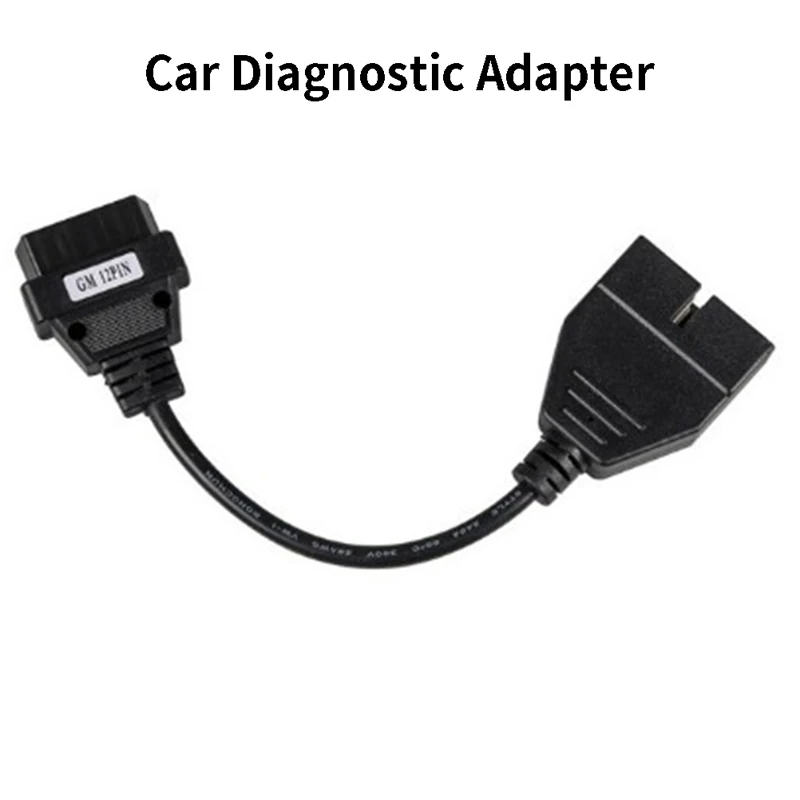 Connector For GM OBD 12 Pin OBD1 To 16 Pin OBD2 Convertor Adapter Cable Diagnostic Scanner Auto Diagnostic Connector Adapter