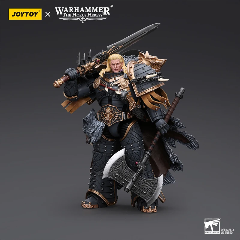 JOYTOY Warhammer The Horus Heresy 1/18 Space Wolves Leman Russ Primarch of the VIth Legion Фигурка Модель игрушки