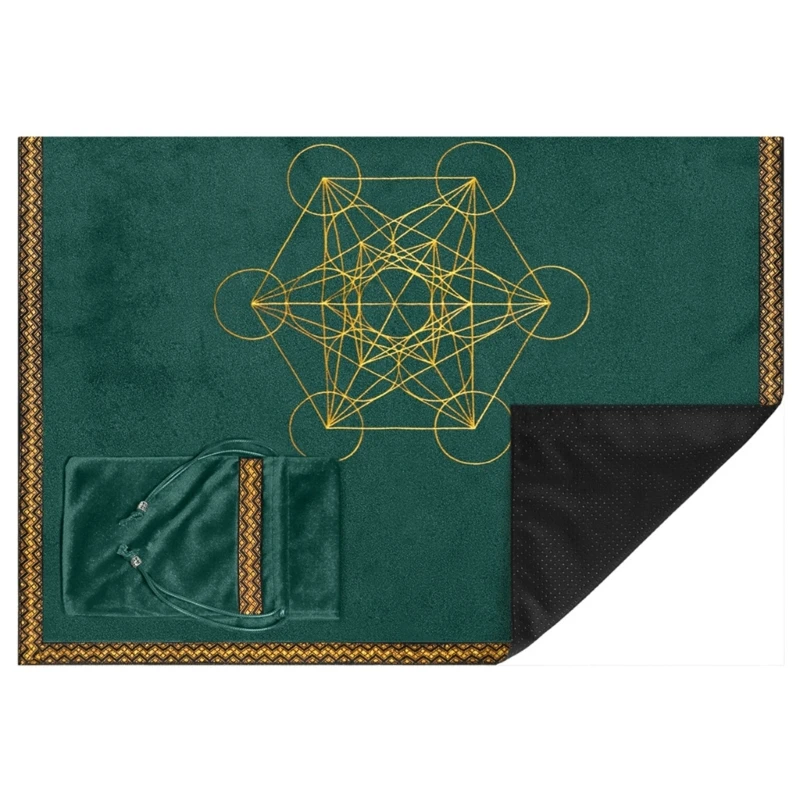 Квадратный бархатный коврик для настольной игры Астролябия гадания и астрологии