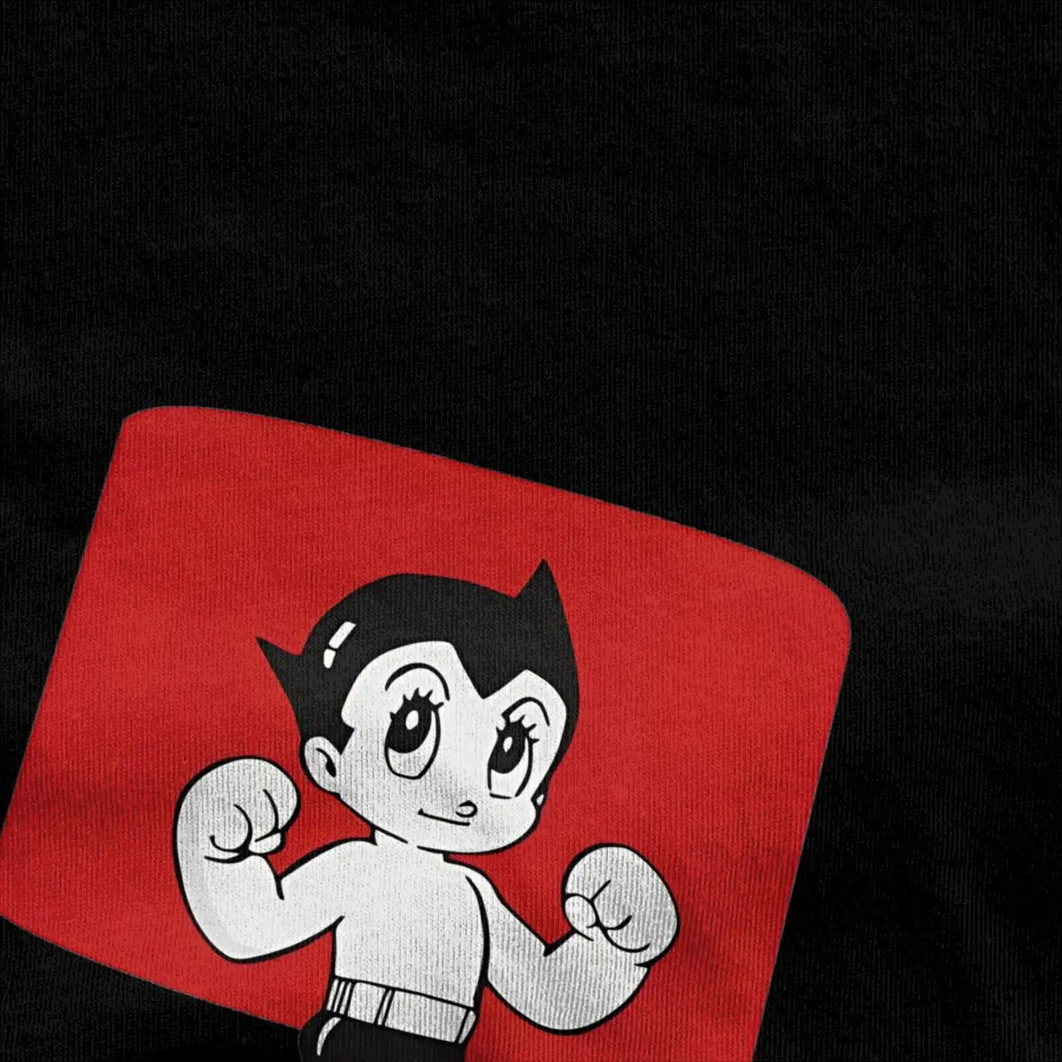 Повседневная футболка Astroboy с аниме Мужская круглым вырезом и коротким рукавом
