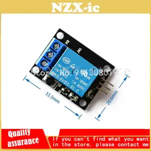 2PCS JQC-3FF-S-Z Module KY-019 5V One 1 Channel Relay Module Board Shield For PIC AVR DSP ARM for arduino Relay