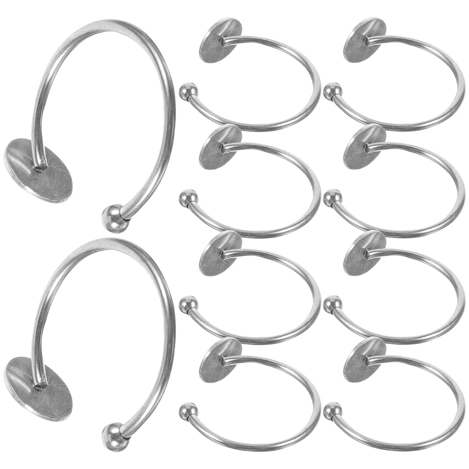 10 шт. лоток для колец основание изготовления пустых ювелирных изделий