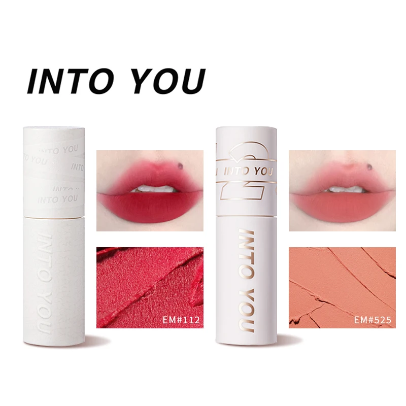 

INTO YOU Lip Gloss Matte Lipstick Long-lasting Color Lip Mud Multi-purpose For Lip And Cheek Fashion Makeup Cosmetics ()