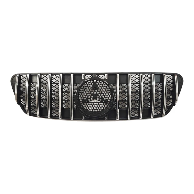 Фото Передняя решетка для Mercedes Benz W163 ML-Class ML320 ML350 ML500 1998 1999 2000 2001 2002 2003 2004 Тюнинговые решетки ABS №3