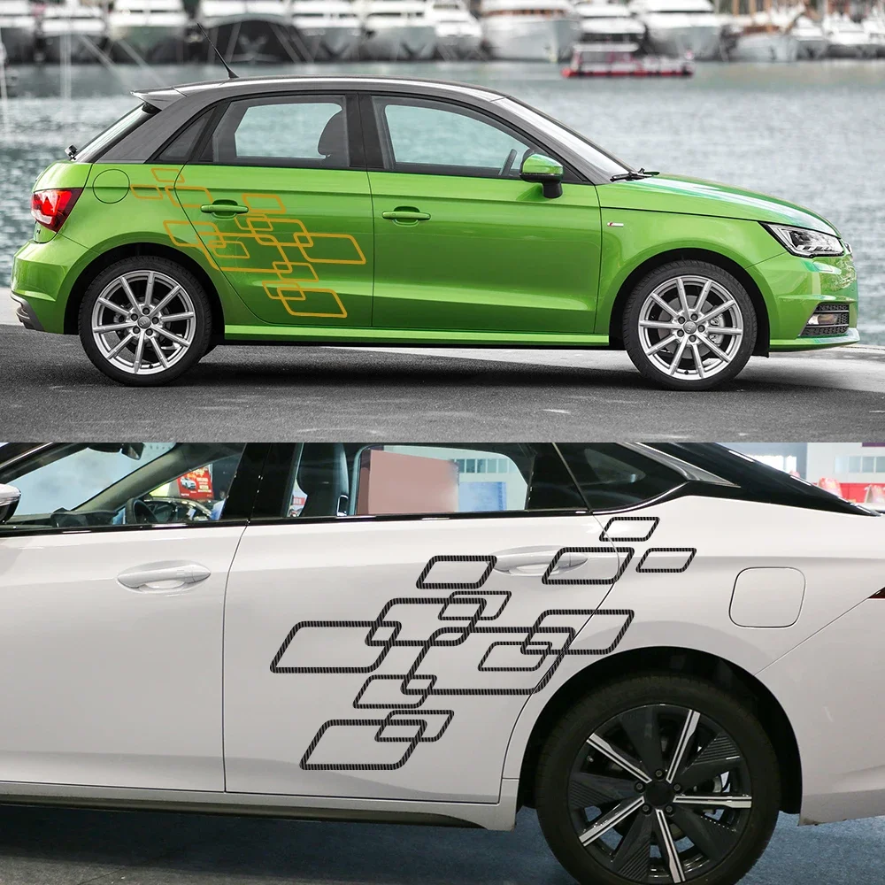 Audi A1 8X GB 8XF 8XA Sportback Quattro E-Tron TFSI Urban Ego Автомобильные Боковые Наклейки На Кузов