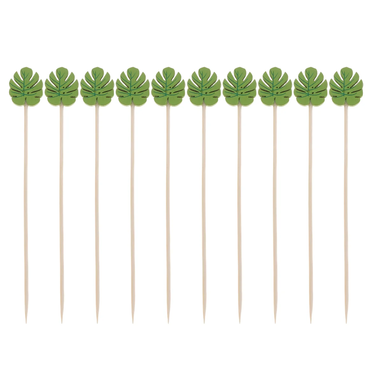 

Fruit Pick Cocktail Pick Sticks 100Pcs Toothpicks Home Party Bar for Wooden Eco-friendly Chic Practical