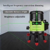 high precision 3d laser level 360 stand laser self level 3d green light level vertical and horizontal line cross laser level
