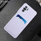 Чехол-кошелек с держателем для карт для Xiaomi Mi 11T Lite Poco X3 NFC F3 простой Мягкий Силиконовый противоударный чехол для Redmi Note 11 10 9S 8 Pro