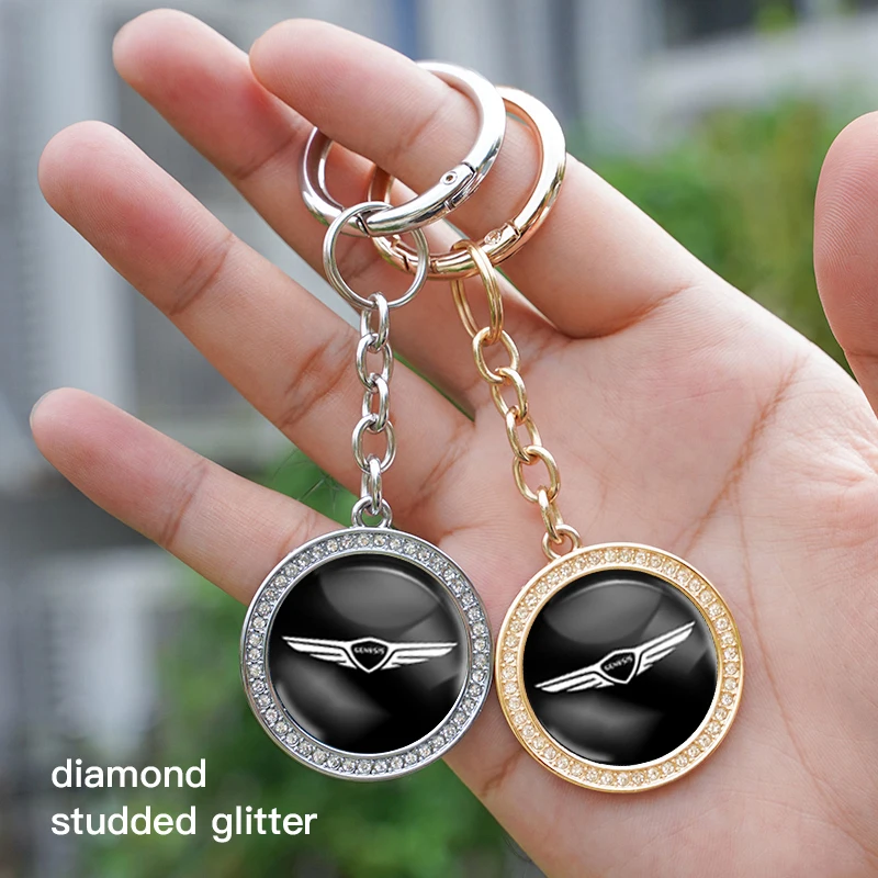 Модный брелок для автомобилей аксессуары ключей Genesis Essentia GV80 Neolun G70 G90 GV90 GV60 X G80 GV70