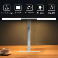 full spectrum ai eye protection desk lamp stepless automatic dimming led desk lamp smart display touch reading desk lamp