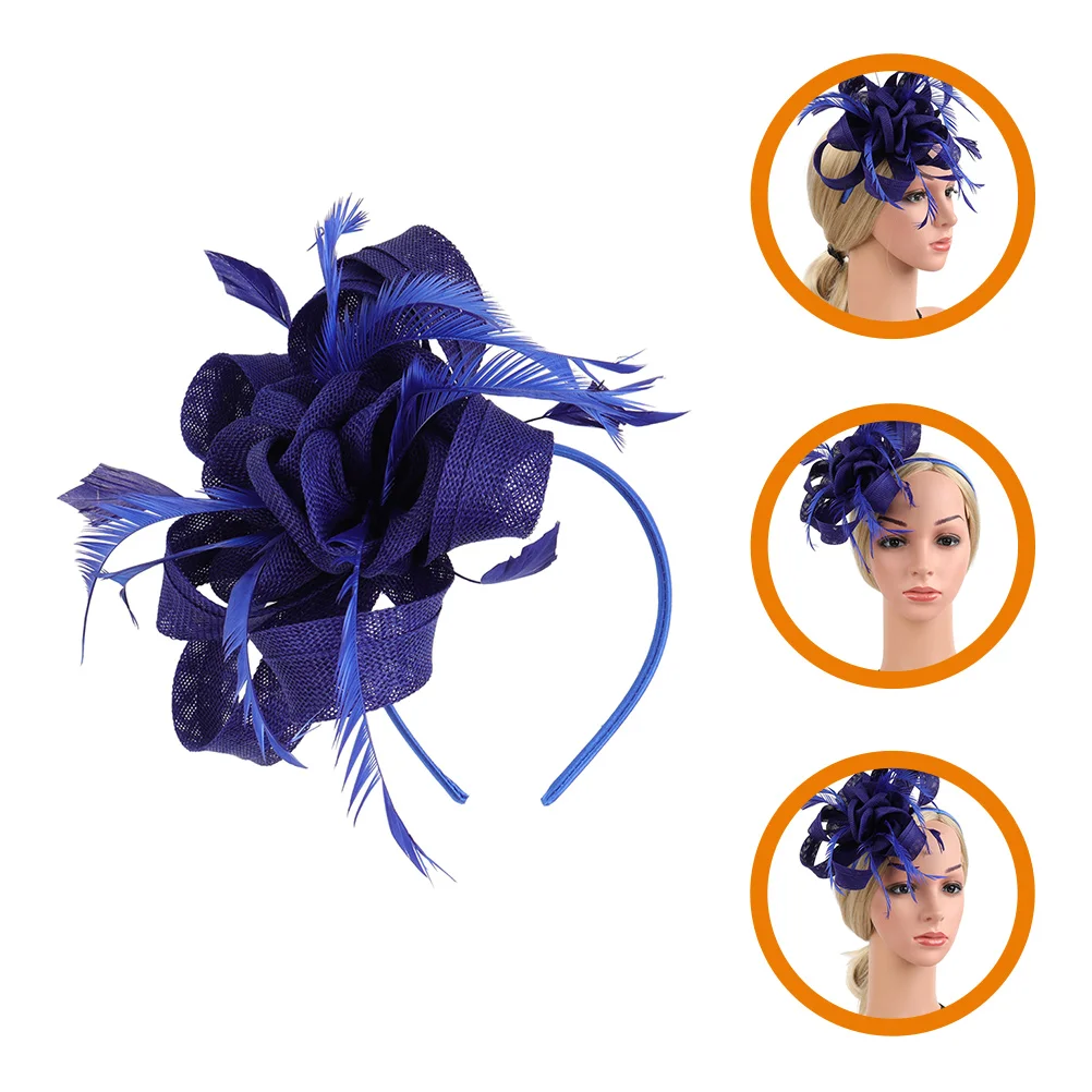 

Fascinator Hat Headdress Party Tea Women Banquet Headwear Hair Accessories Veil Cocktail Costume Top Headpiece Afternoon Wedding