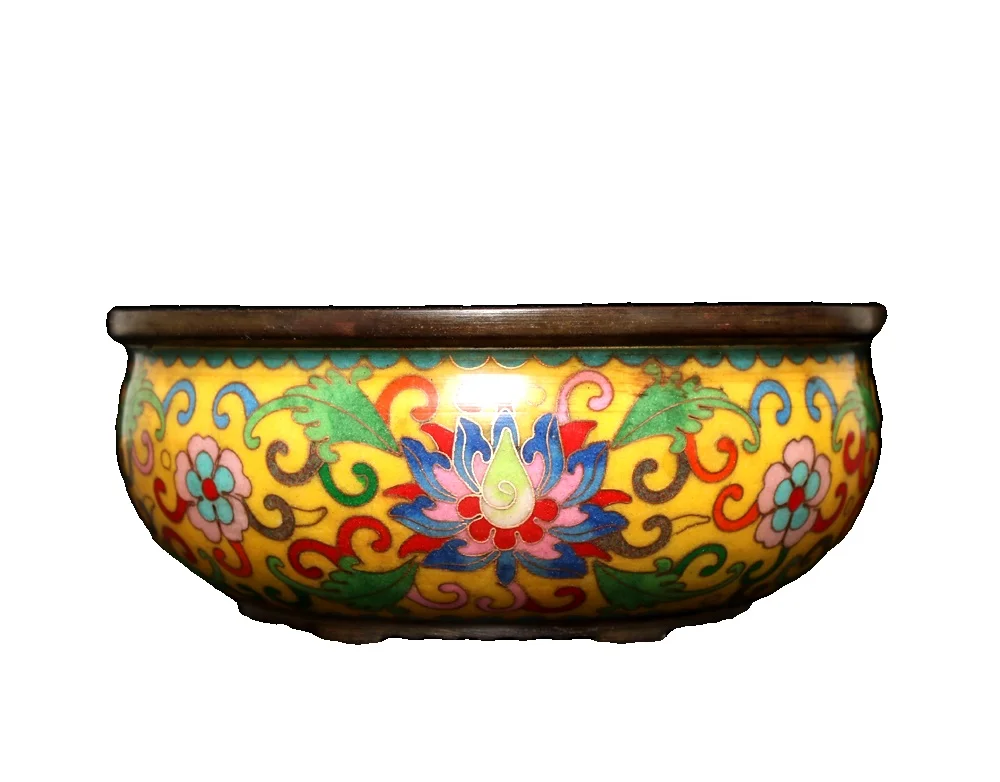 

LAOJUNLU Cloisonne Cloisonné Enamel Floral Pattern Marking Chinese Zodiac Style 851 Chinese Traditional Style Antiques Fine