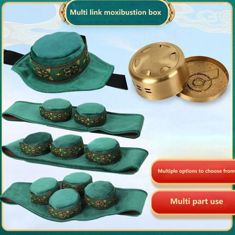 Бездымная сумка для прижигания бархатная горелка лекарств мокса-терапия теплый