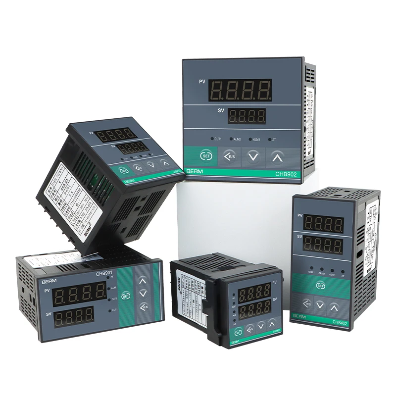Фото Интеллектуальный цифровой терморегулятор CHB401 CHB402 CHB702 CHB901 CHB902 с ПИД-регулятором, реле, SSR и логическим выходом 220В 12В №1