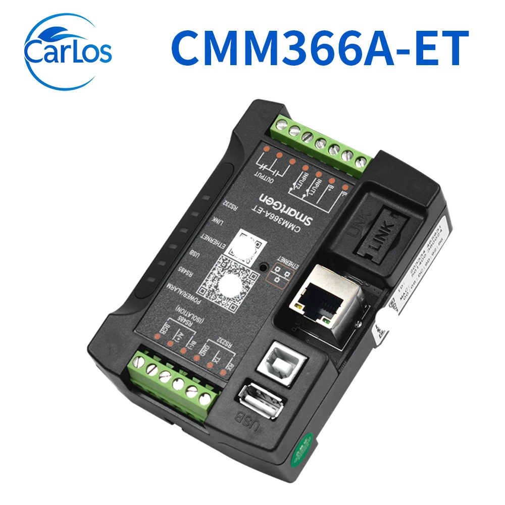 Фото Модуль облачного мониторинга SmartGen CMM366A‑4G CMM366A‑ET CMM366A‑WIFI 4G WIFI Ethernet для дизельного генератора. №1