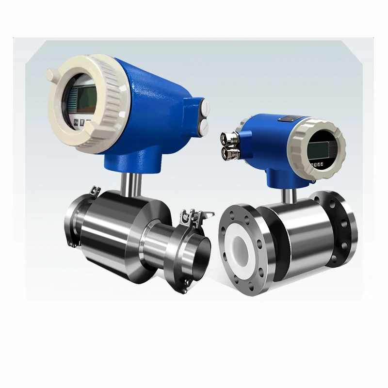 Гигиенический электромагнитный расходомер из нержавеющей стали с тройным