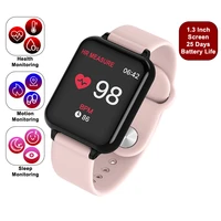 kluzoy smart watch men blood pressure oxygen band heart rate health sleep motion monitor women fitness bracelet waterproof app