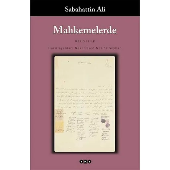

Mahkemelerde Sabahattin Ali Turkish books academic scientific research theory training teaching