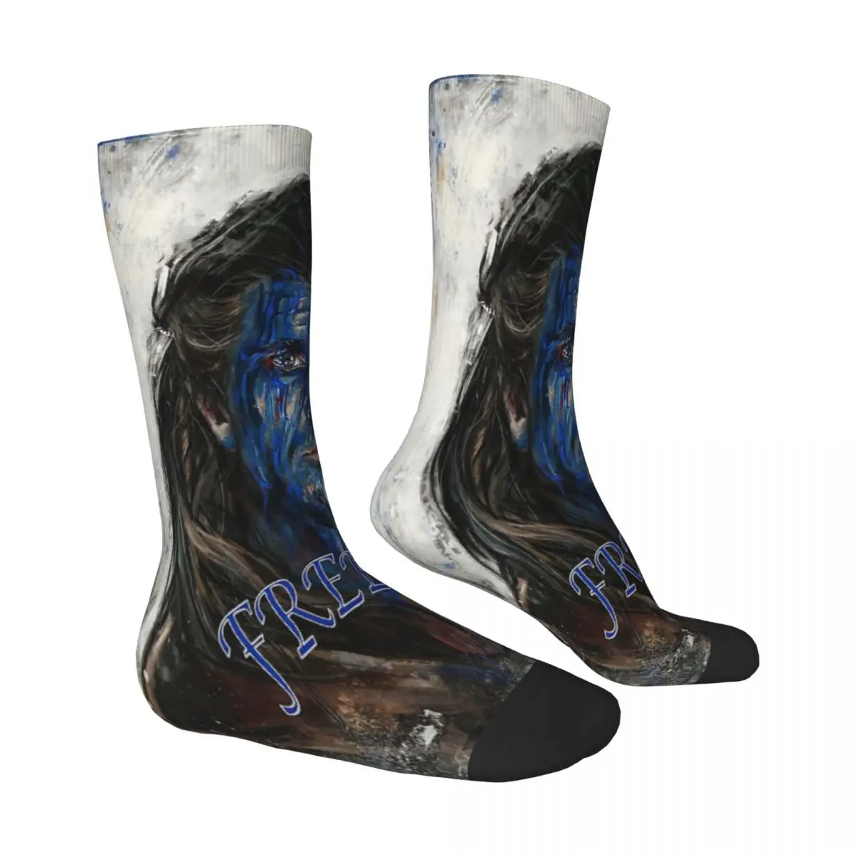 Носки Brave Heart-freedom модные трендовые чулки унисекс подарки с 3D принтом дышащие