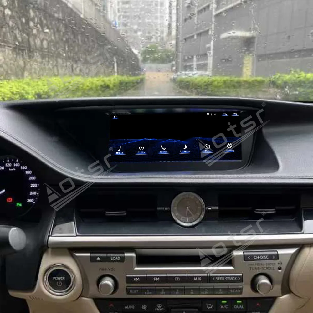 Автомобильный мультимедийный плеер 10 25 дюйма для Lexus ES 2013-2018 Android авто Carplay HD