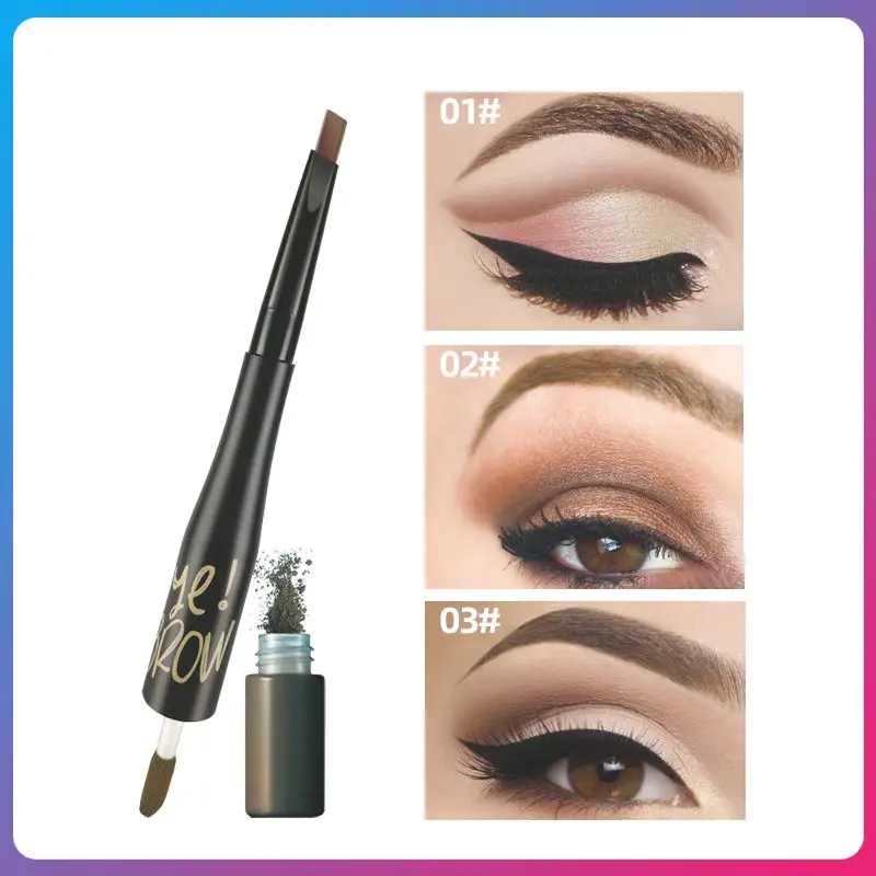 

Double-headed Automatic Rotating Eyebrow Powder Eyebrow Pencil Waterproof And Sweat-proof Long-lasting Non-smudge Eyebrow Pen