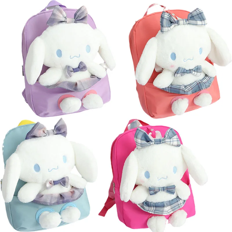 

Sanrios Cinnamoroll Anime Kawaii Kids Backpack Cute Kindergarten Storage School Bag Cartoon Cute Backpack Large Birthday Present