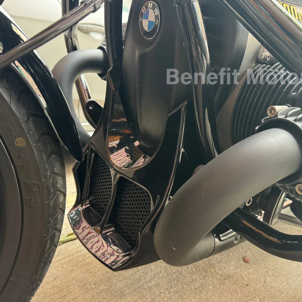 Фото Защита радиатора и нижнего воздухозаборника (спойлер) для мотоциклов BMW R18 Transcontinental Classic 100 Year R18 B, 2020-2025 гг. №3