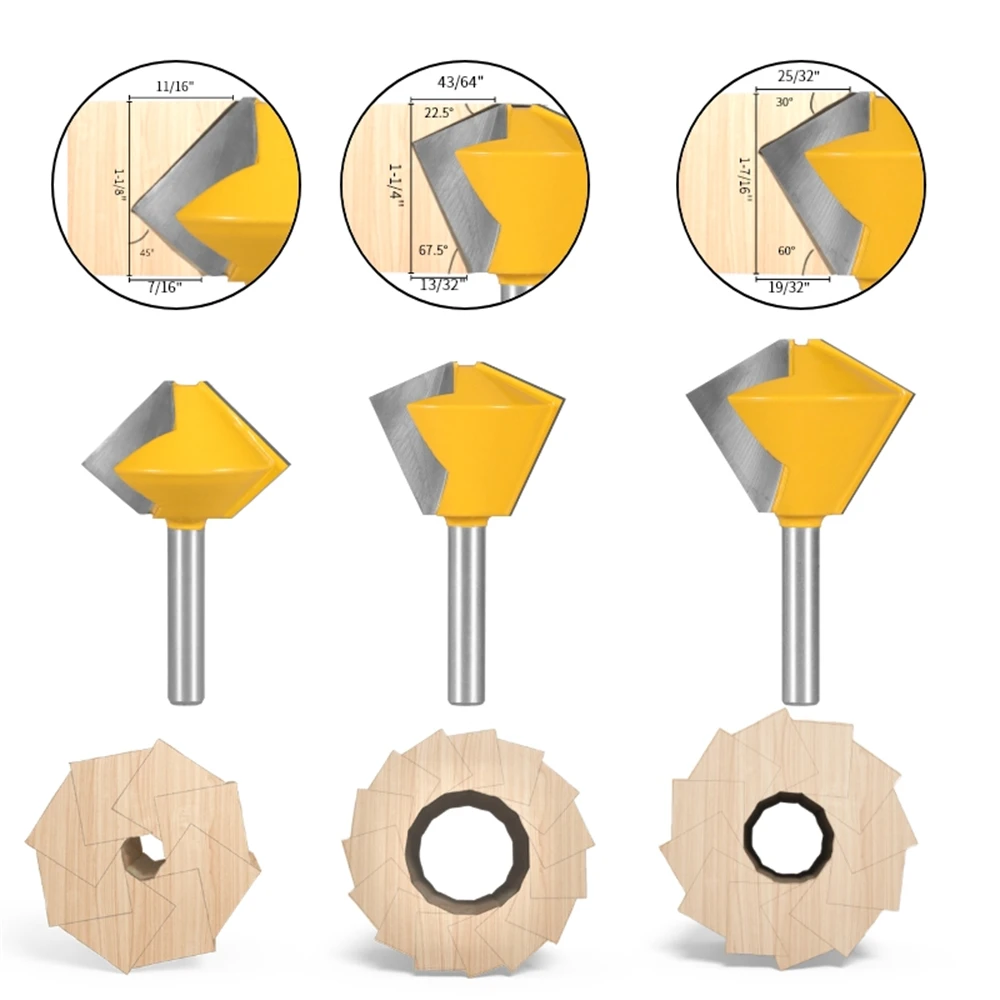 8 мм 12 7 многостороннее сверло фрезерный станок резец для дерева карбидные резаки
