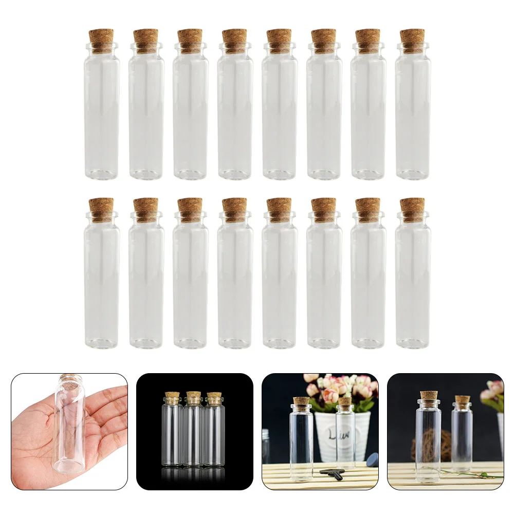 

Bottles Bottle Mini Diy Cork Jars Jardecorationvials Clear Messagecrafts Partystorage Drifting Stopperspotion Favor Stopper
