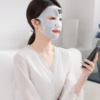 Electric Facial Mask Importer Ems Magnet Pluse Vibration Beauty Massager Skin Tighten Lifting Spa Face Mask Rejuvenation