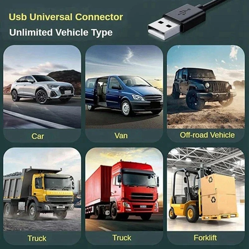 Автомобильный USB-вентилятор 12-24 В Портативный Электрический вентилятор для дома