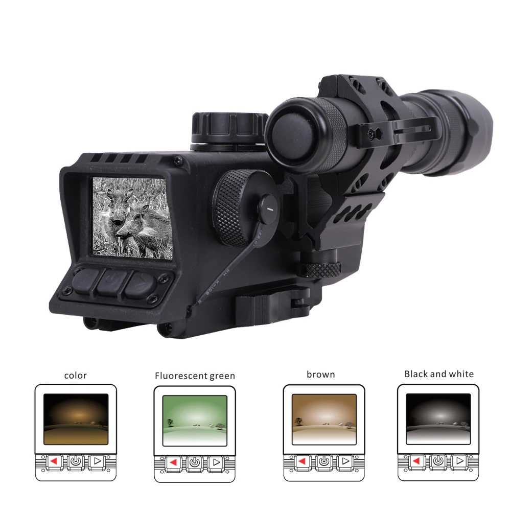 

MS32 Digital Night Vision Scope Mount NV Sights Optical 3.5x32 Digital Infrared NV Night Vision Red Dot Sight TRD10 Pro Reticle