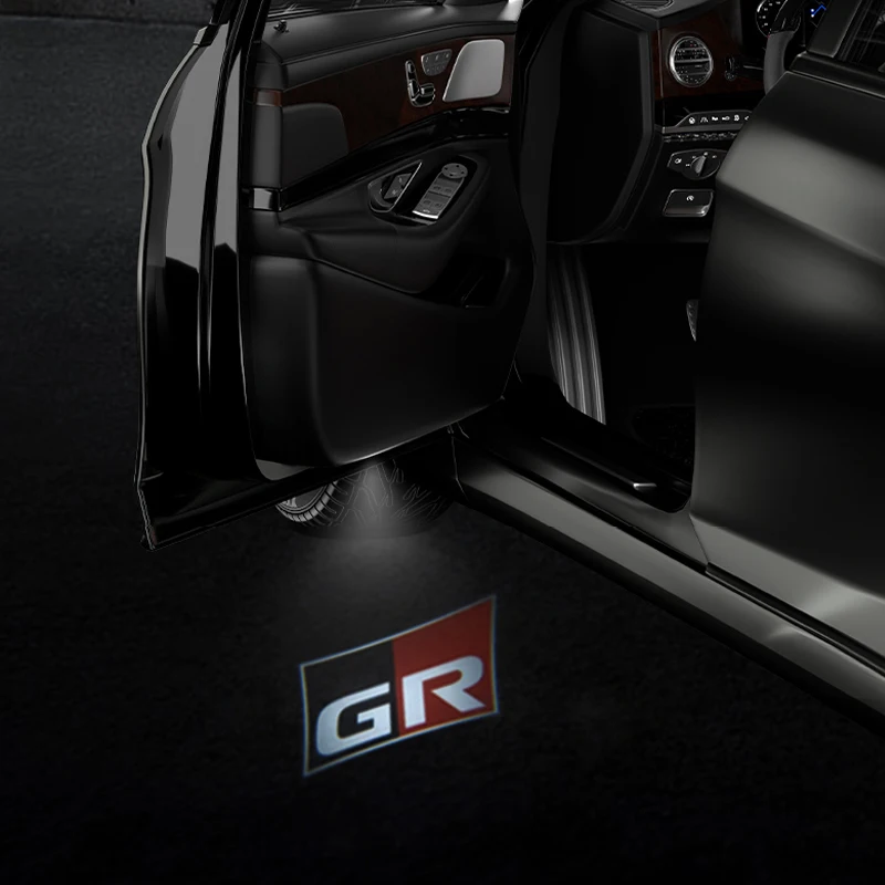 Для Toyota GR Logo TRD GR Sport C-HR RAV4 Camry Corolla 86 Highlander Car HD Door Welcome Led Projector Lamp 1/2 шт Для Toyota GR Logo TRD GR Sport C-HR RAV4 Camry Corolla 86 Highlander Car HD Door Welcome Led Projector Lamp 1/2 шт
