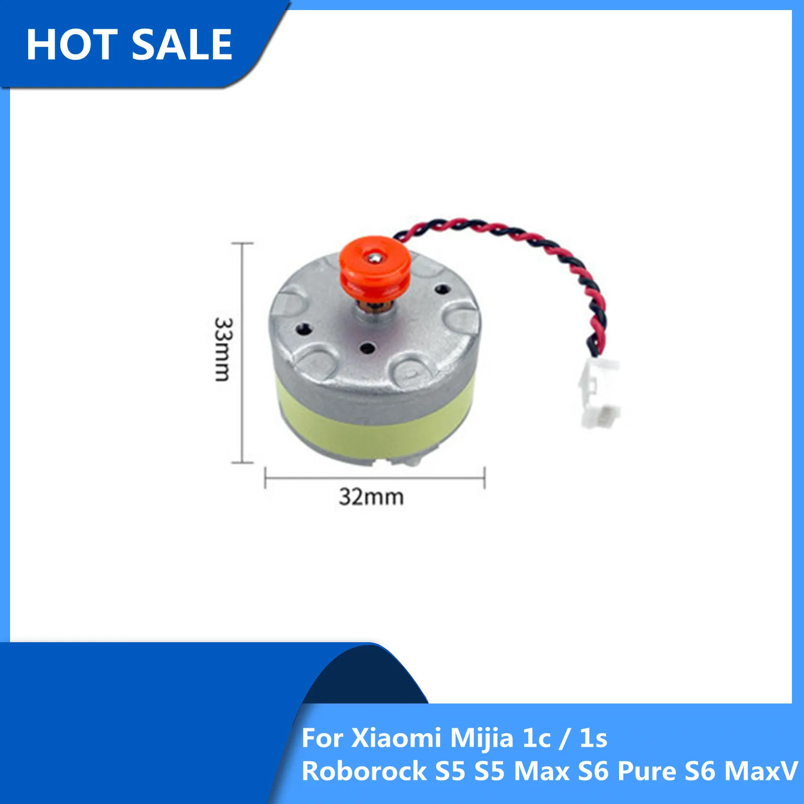 

Replacement Gear Transmission Motor For Xiaomi Mijia 1c / 1s Roborock S5 S5 Max S6 Pure S6 MaxV Vacuum Cleaner Laser Sensor LDS