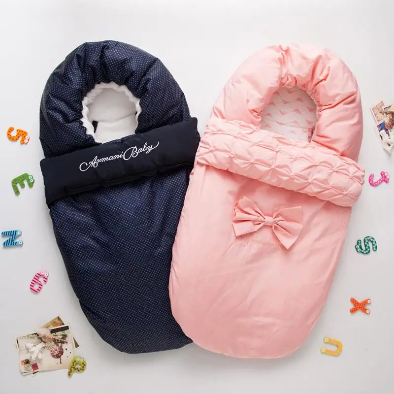 

Baby Sleeping Bag Winter Envelope for Newborns Sleep Thermal Sack Sleep Sack Baby Cart Blanket
