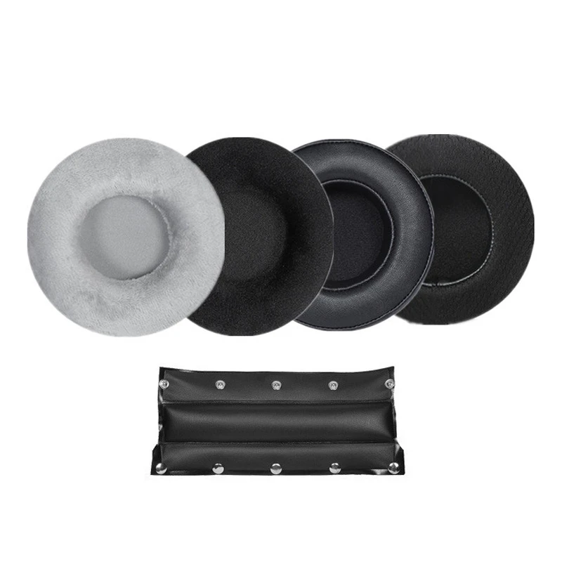 

1 Pair Earmuffs Ear Sponge Sleeve Leather Earmuffs Earpad Cushion Earphone Holster for DT880 DT860 DT990 DT77 Headphones