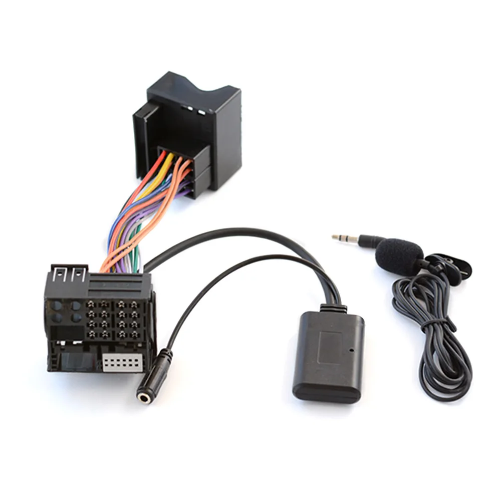 

Автомобильный беспроводной аудиокабель-адаптер для модуля BT для RCD310 210 RNS310 300/510 автомобильный аудиомодуль Bluetooth-совместимый AUX-адаптер